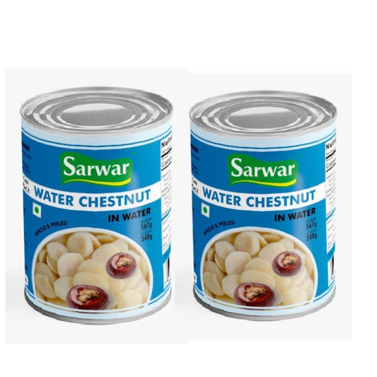 Sarwar Tin Water  Chestnut,  567g