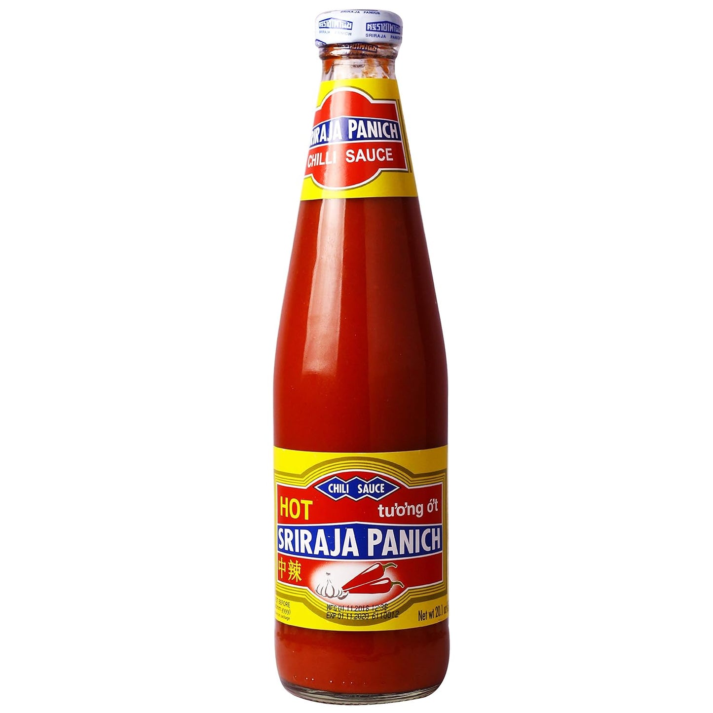 Sriraja  Hot Chilly Sauce, 570 ml